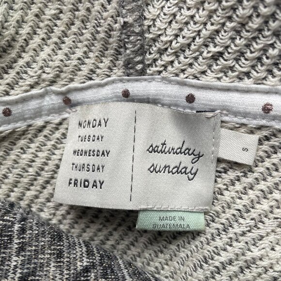 Long sleeve crop top sweater, Tie neck hoodie - Picture 5 of 9